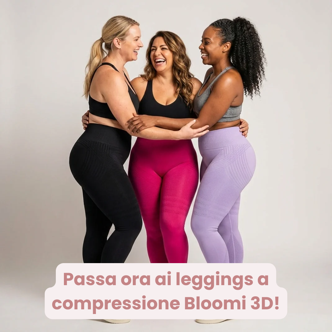 Leggings Bloomi 3D: dì addio al dolore e al gonfiore del lipedema in modo naturale