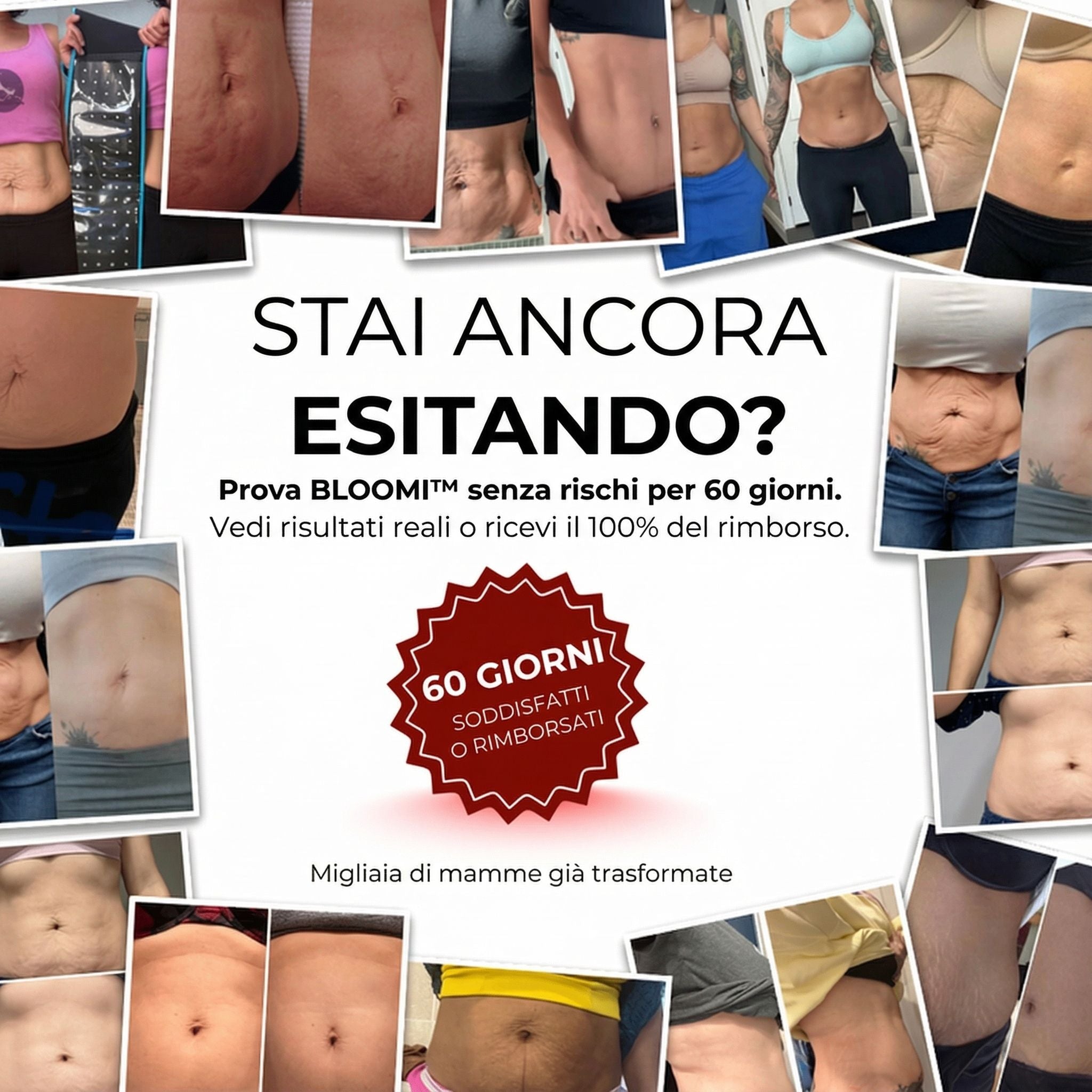 BLOOMI™ | Fascia a Luce Rossa per Rassodare la Pancia e Ritrovare la Fiducia