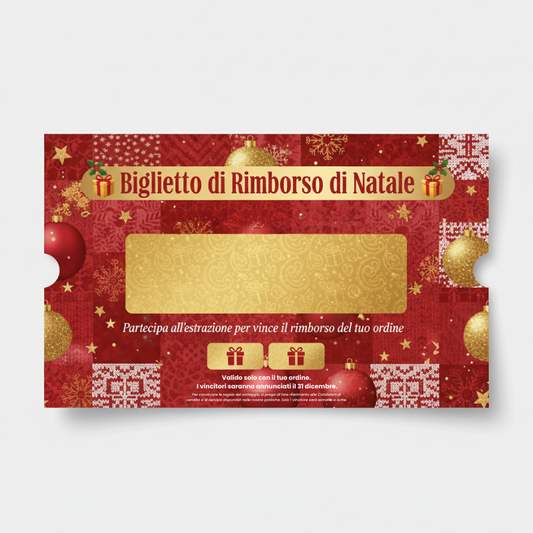 Vinci il Tuo Ordine – Biglietto di Natale