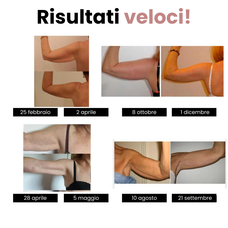 Bloomi 3D Manicotti modellanti – Niente più braccia flaccide