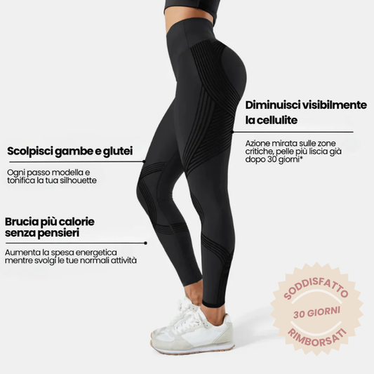Bloomi 3D Legging – Ridisegna la tua silhouette senza sforzo