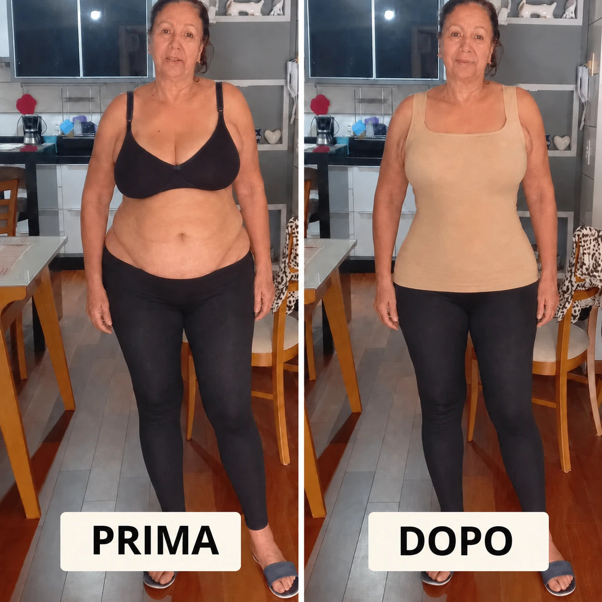 Canotta Comfort con Reggiseno Incorporato – Senza Ferretto